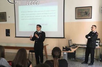 Carabinieri nelle scuole: incontri sulla legalità 2018 - Corriere Salentino
