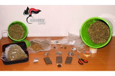 Dopo circa un anno, di nuovo nei guai per spaccio di droga: arrestata coppia di giovani conviventi - Corriere Salentino