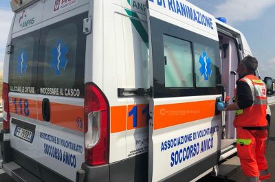 Terribile incidente sulla statale 101, sei feriti - Corriere Salentino