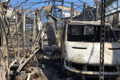 Rogo a mezzanotte, rasa al suolo azienda vivaistica alla periferia di Leverano: ingenti i danni - Corriere Salentino