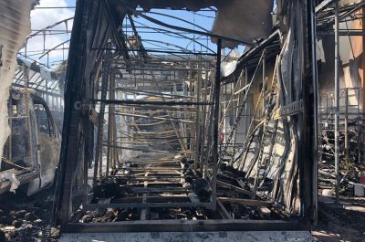 Rogo a mezzanotte, rasa al suolo azienda vivaistica alla periferia di Leverano: ingenti i danni - Corriere Salentino