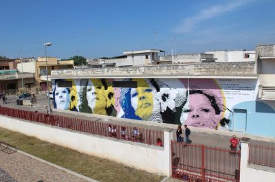 Inaugurato a Lequile il murales dedicato a Renata Fonte - Corriere Salentino
