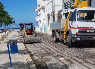 Nuovo look per il lungomare Verne a Santa Caterina