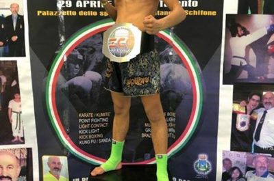 "Da Campi Salentina... con furore": è salentino il nuovo campione italiano di Muay Thai - Corriere Salentino