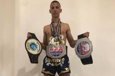 "Da Campi Salentina... con furore": è salentino il nuovo campione italiano di Muay Thai - Corriere Salentino