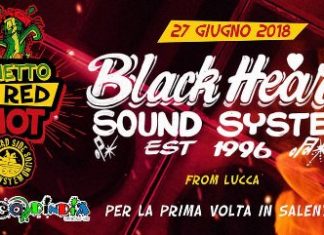 Fico d’India: Ghetto Red Hot: Black Heart (LU) per la prima volta in Salento