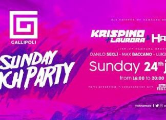 Samsara: Beach Gallipoli dj set Krispino Laurora