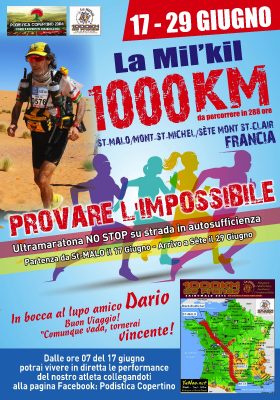 1000 km in 11 giorni: è salentino il primo podista della Mil Killer - Corriere Salentino