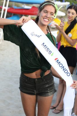 Miss Mondo Italia 2018. La fascia Miss Mondo Sport è di Pamela Valle del Veneto - Corriere Salentino