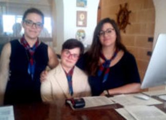 Esperienza lavorativa per due ragazze con sindrome di down ai Caroli Hotels