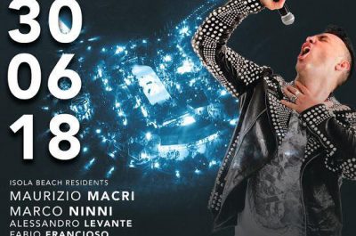 All’Isola Beach di Porto Cesareo si fa festa con Maurizio Macrì e Gaty Voice - Corriere Salentino