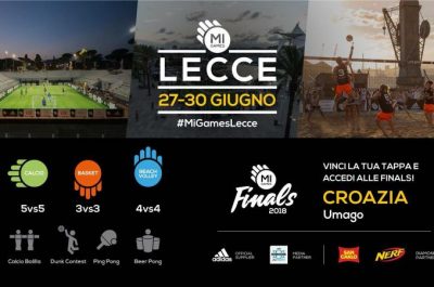 In arrivo a Lecce il format sportivo di “Mi Games”: un grande evento di piazza a firma anche di un salentino doc - Corriere Salentino