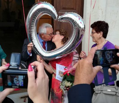 Lui ha 84 anni, lei 75: sposi a Castromediano - Corriere Salentino