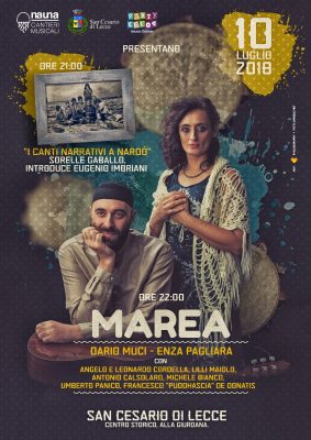 Si chiama "Marea" l'ultimo lavoro di dario Muci ed Enza Pagliara, martedì la presentazione - Corriere Salentino