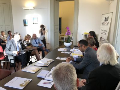 Le interazioni tra architettura e salute, le riflessioni e la lectio magistralis dell’ex ministro del governo Prodi, Alessandro Bianchi, rettore di Pegaso - Corriere Salentino