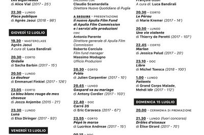 Vive le Cinéma! Dall’11 al 15 luglio il cinema francese è di casa a Lecce - Corriere Salentino