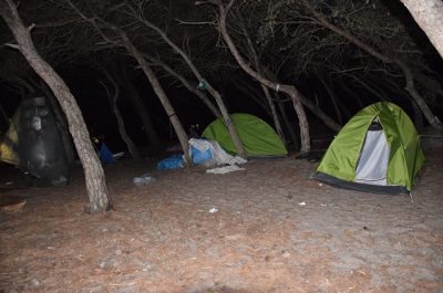 Controlli a Torre dell’Orso, un arresto e otto sequestri di merce: sgomberata la pineta - Corriere Salentino