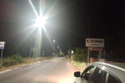 Porto Cesareo: attivata l'illuminazione della litoranea per Sant'Isidoro - Corriere Salentino