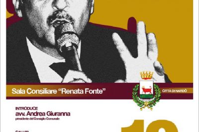 "Il coraggio di Paolo", il Comune di Nardò ricorda la strage di via D'Amelio - Corriere Salentino