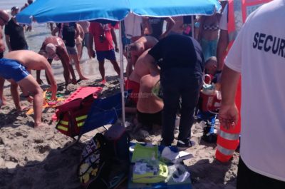 Malore in spiaggia, il cuore si ferma: salvato in extremis da due infermieri in vacanza - Corriere Salentino