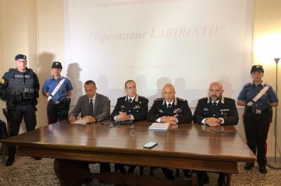 Operazione "Labirinto": 39 indagati, i nomi - Corriere Salentino