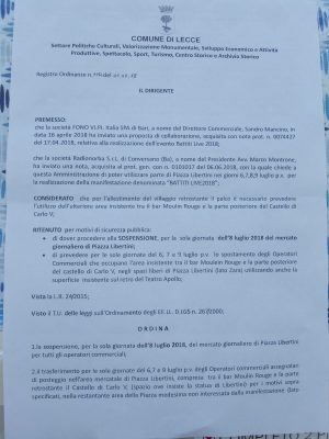 Comitato Giuseppe Libertini: "Salvemini rispetti chi lavora" - Corriere Salentino