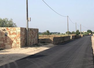 Nardò, rifatto il manto stradale anche su via Penta