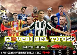 Le Darsene: Giovedì del tifoso