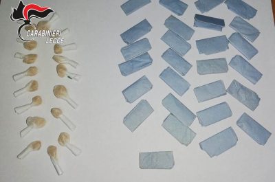 Arresti e sequestri di droga, continuano i controlli dei carabinieri: arresti e denunce - Corriere Salentino