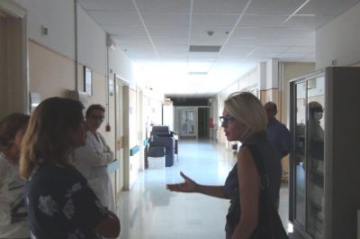 L'onorevole Veronica Giannone in visita al presidio territoriale di Poggiardo "Francesco Pispico" - Corriere Salentino