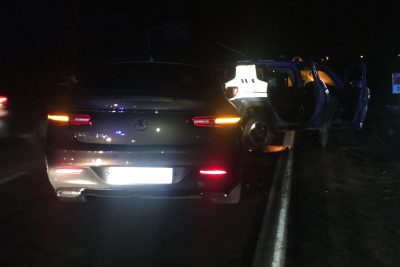Volante si ferma per prestare soccorso ad un'auto in panne ma viene tamponata, tre agenti feriti - Corriere Salentino