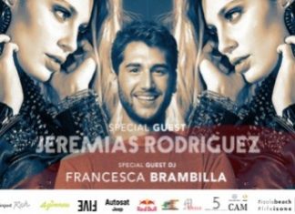 All’Isola Beach arriva l’ex GF Jeremias Rodriguez con il sound di Francesca Brambilla dj