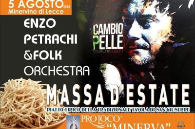 “Massa d’estate”: Enzo Petrachi e Folk Orchestra in concerto a Minervino di Lecce - Corriere Salentino