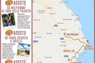 Parte la seconda Marcia del Seme: 3 giorni e 50 km di cammino verso la Notte Verde - Corriere Salentino