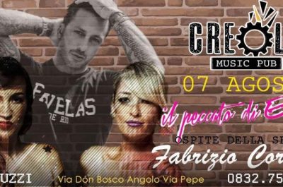 Al Creola di Trepuzzi arriva Fabrizio Corona in occasione del live del Peccato di Eva & The King Band - Corriere Salentino