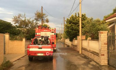 Maltempo, nubifragio e tromba d'aria sul Salento - Corriere Salentino