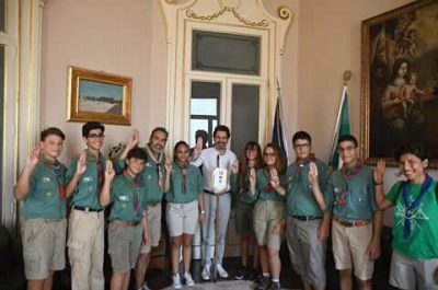 Il saluto del sindaco agli scout di Cngei Lecce: 28 ragazzi in partenza per un'esperienza unica - Corriere Salentino