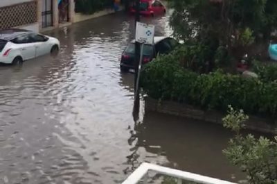 Maltempo: sei persone tratte in salvo dalla Guardia Costiera e danni nei comuni della provincia - Corriere Salentino