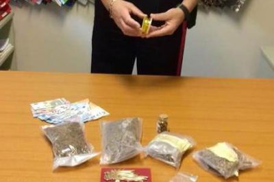 I carabinieri "fiutano" tre etti di marijuana nell'auto appena fermata: nei guai 23enne - Corriere Salentino