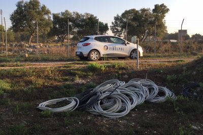 Nel campo fotovoltaico per rubare cavi in rame, ladri costretti a battere la ritirata - Corriere Salentino