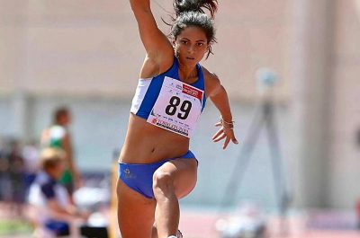 La studentessa Unisalento Francesca Lanciano medaglia d’argento ai campionati italiani di atletica leggera - Corriere Salentino