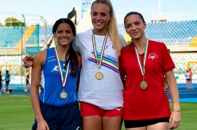 La studentessa Unisalento Francesca Lanciano medaglia d’argento ai campionati italiani di atletica leggera - Corriere Salentino