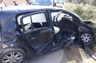 Scontro tra due auto sulla via del mare: due feriti accompagnati in ospedale in codice rosso - Corriere Salentino