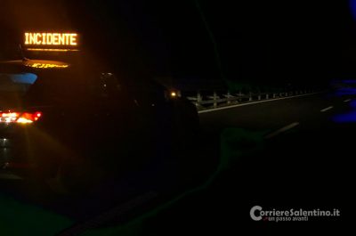 Incidente mortale sulla Lecce-Maglie, investito un uomo che era sceso dalla macchina - Corriere Salentino