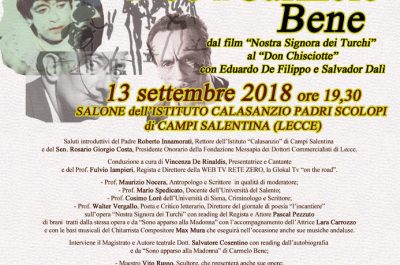 “Il ’68 di Carmelo Bene”, domani a Campi Salentina un memorial nell’81mo dalla sua nascita - Corriere Salentino