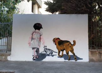 Murales, l’amore dipinto sui muri della scuola
