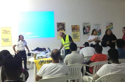 Obiettivo sicurezza: i richiedenti asilo a lezione di educazione stradale - Corriere Salentino