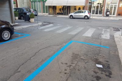 "Lecce, strisce blu sì, quelle pedonali no", proseguono le segnalazioni dello "Sportello dei Diritti" - Corriere Salentino