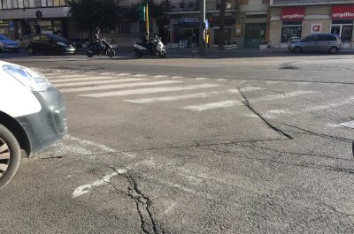 "Lecce, strisce blu sì, quelle pedonali no", proseguono le segnalazioni dello "Sportello dei Diritti" - Corriere Salentino