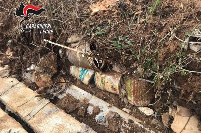 Il nubifragio porta alla luce una discarica abusiva a Tuglie - Corriere Salentino